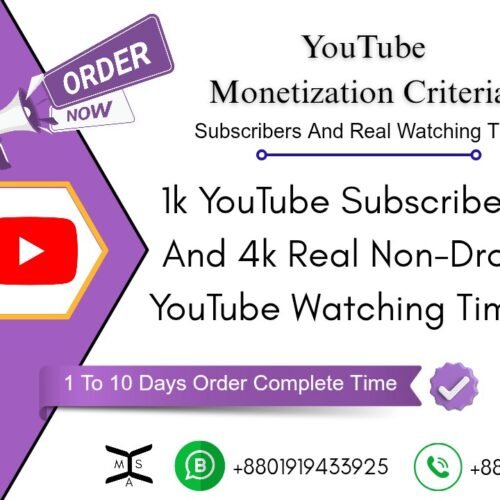 YouTube Monetization Criteria
