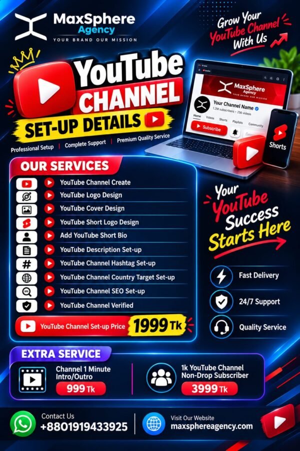 YouTube Channel Set-Up
